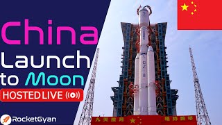 Liftoff 4050 China Launch Queqiao 2 to the Moon  Long march 8 Launch  Queqiao 2 Mission LIVE [upl. by Manuel]