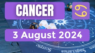 Cancer horoscope  Cancer Horoscope for Today 3 August 2024 [upl. by Season599]