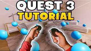 How To Make a Quest 3 Mixed Reality Game  Unity Tutorial [upl. by Nuli]