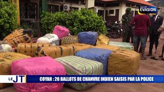 COYAH 26 BALLOTS DE CHANVRE INDIEN SAISIS PAR LA POLICE [upl. by Aicil565]