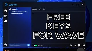 TUTORIAL HOW TO GET WAVE FREE KEYS TO GET ACCES TO EXPLOIT [upl. by Noral]