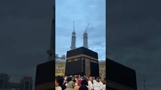 Makkah Kaaba Sharif beautifully view haramsharif shorts trendingshort [upl. by Brockie]