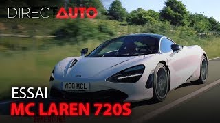 ESSAI  MC LAREN 720S [upl. by Enitsej]