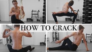 How To Crack Your Own Upper And Lower Back ★ DIY Instructions ★ Improve Posture Feel Better [upl. by Lisha839]