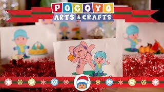 🎅POCOYO in ENGLISH📏 Arts amp Crafts  Christmas cards and ornaments  VIDEOS and CARTOONS FOR KIDS [upl. by Airod]