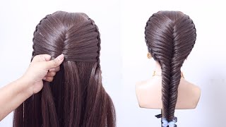 Best long hair hairstyle for you  quick and easy long hair braid hairstyle  hairstyle tutorial [upl. by Pietje137]