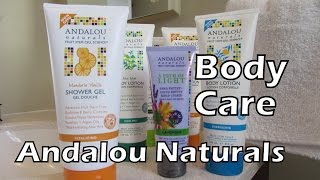 Review Andalou Naturals Bath amp Body Products  a Surprise [upl. by Onileva91]