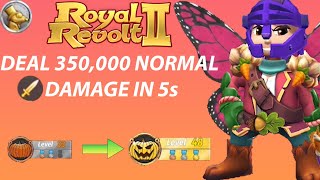 How to Deal 350K Normal Damage in 5 Sec Royal Revolt 2  Claim Free 6 Gaspar Guadian rr2guru [upl. by Candide]