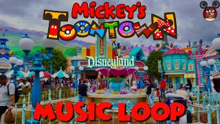 NEW Mickey’s ToonTown Music Loop NST Disney Version 2023 [upl. by Nadaba]