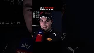 When Sergio Perez felt betrayed by Redbull and Max Verstappen in Formula 1 [upl. by Ikcim]