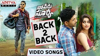 Naa Peru Surya Naa illu India Back to Back Video Songs Allu Arjun Anu Emmanuel [upl. by Silberman789]