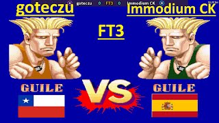 Street Fighter II Champion Edition  goteczu vs Immodium CK  FT3  1080P60FPS 27102024 [upl. by Buchanan]