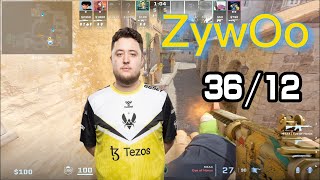 ZywOo INFERNO POV （3612）ACE ￨2 Quadro Kills￨ CS2 FACEIT POV Dec 28 2023 [upl. by Annoyk]