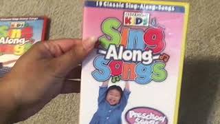 Cedarmont Kids Silly Songs 2005 DVD and Cedarmont Kids Preschool Songs 2006 DVD [upl. by Nunci]