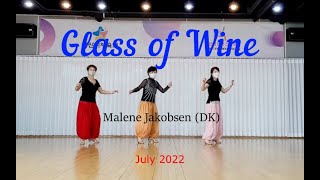 Glass of Wine Linedance demo Absolute Beginner ARADONG linedance [upl. by Baylor]