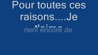 quotPour toutes ces raisonsje taimequot by Michael Asfahan [upl. by Drewett]