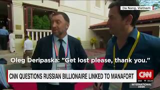 Russian billionaire Oleg Deripaska Interview at APEC with CNN ends brilliantly [upl. by Suertemed915]