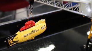 T2M Mini UBoot Sub Explorer  Remote Controlled Miniature Submarine [upl. by Threlkeld]