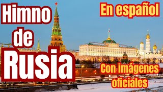 Himno Ruso con subtitulos en español  Russian anthem with spanish subtitles [upl. by Lyrahc]