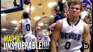 Mac McClung IS UNSTOPPABLE Goes KOBE On Em w 41 Points To Win District Championship [upl. by Nilat]