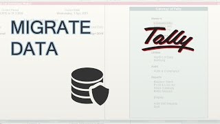 TallyERP9  Migrate Tally 72 Data to Tally ERP 9  Tally Data Migration [upl. by Oned]