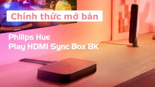 Ra mắt Philips Hue Play HDMI Sync Box 8K [upl. by Adnuhs]