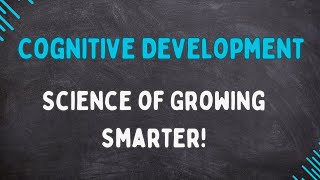 Cognitive Development  Explained in 3 Minutes [upl. by Minsk487]