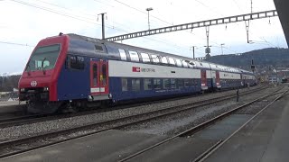 SBB ZVV DPZ in Uzwil [upl. by Bradwell182]