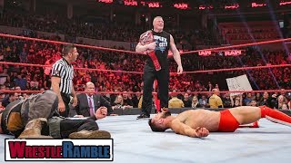 Finn Balor  Do We Believe In Him WWE Raw Jan 21 2019 Review  WrestleTalks WrestleRamble [upl. by Dihaz]