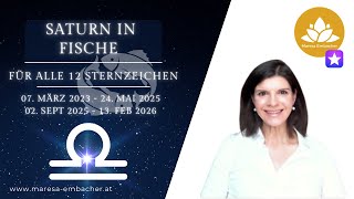 Warum sich gutes Zeitmanagement bei Waagen besonders auszahlt ♎HoroskopSaturn in Fische 20232026 [upl. by Wera]