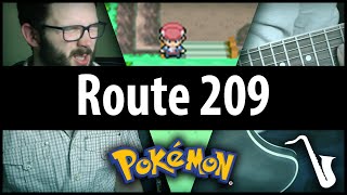 Route 209 Pokémon DPPt Jazz Cover by insaneintherainmusic feat Ryan Lafford [upl. by Olzsal]