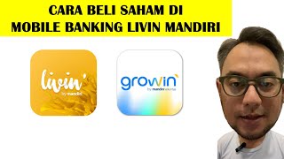 CARA BELI SAHAM DI APLIKASI MOBILE BANKING LIVIN MANDIRI [upl. by Snej]