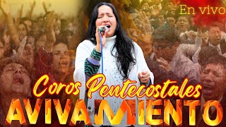 Coros y Alabanzas de AVIVAMIENTO Y FUEGO PENTECOSTÉS  1 Hora de Júbilo envivo  Nora Camargo [upl. by Gaddi612]