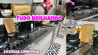 ESTOUROU 😱FOI LIVRAMENTO  COOKTOP BRILHANDO  FAXINA NA COZINHA FICOU LIMPINHA 🙏GLAUCIA MOURA [upl. by Ephrem]