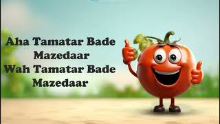 Aha Tamatar Bade Mazedaar Song Original Karaoke By Biraj [upl. by Rue]