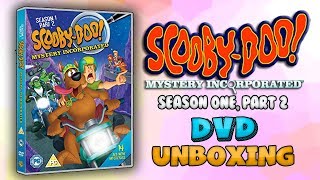 Scooby Doo Mystery Incorporated Season 1 Part 2 DVD  UNBOXING [upl. by Romeo]