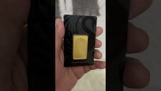 Perth Mint 1 Oz Gold Bar [upl. by Shaffert]