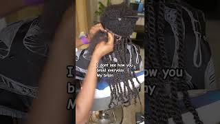 Medium marley twist braids twists marleytwists [upl. by Htaek]