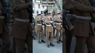 Have you seen The Scots Guards in those uniforms before scotsguards army soldiers [upl. by Lareine]