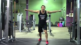 Cable Crossover  HASfit Chest Exercise Demonstration  Chest Fly  Cable Flys  Pectoral Fly [upl. by Zetrac]