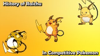 How GOOD was Raichu ACTUALLY  History of Raichu in Competitive Pokemon Gens 16 [upl. by Toland]