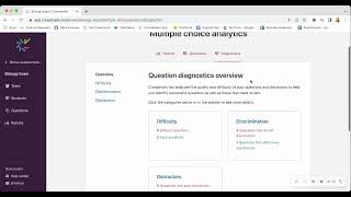 How To  View Multiple Choice Analytics [upl. by Criswell]