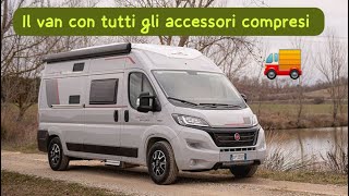 ROLLER TEAM LIVINGSTONE 2  il VAN con TETTO A SOFFIETTOFULL OPTIONALperfetto per il VANLIFE 🔝🚚 [upl. by Reinhardt]