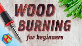 Wood burning for beginners pyrography  how to get started [upl. by Ayahsal876]