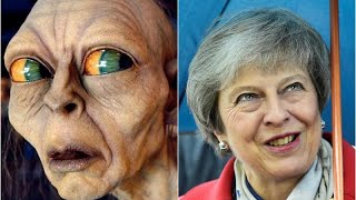 Video  Yüzüklerin Efendisindeki Gollum karakteri Theresa May olursa [upl. by Yecal]