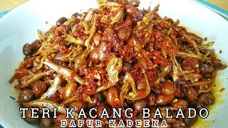 Cara Membuat Teri Kacang Balado [upl. by Vins]