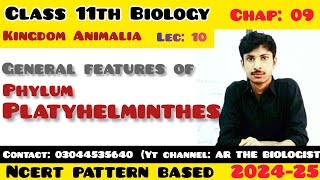 General characterstics of Phylum Platyhelminthes Kingdom Animalia Invertebrates XI Zoology [upl. by Adehsor175]