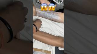 Full growth hair😱 waxing rica wax fullgrowth legs beauttips trending skincare subscribe [upl. by Argela]