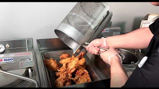 Genuine Broaster Chicken Demonstration Video [upl. by Burnard]