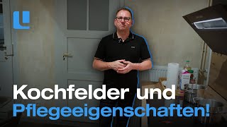 Eingebranntes Kochfeld 😱 Welches Kochfeld lässt sich am leichtesten REINIGEN [upl. by Somar188]